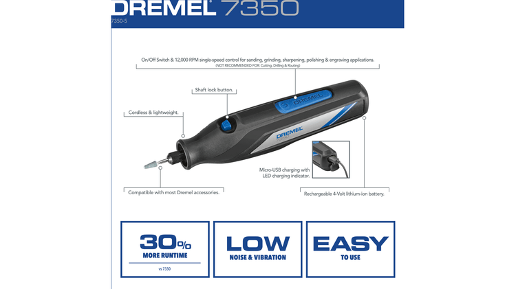 Dog Nail Trimmer: Dremel 7350-5 Cordless Kit