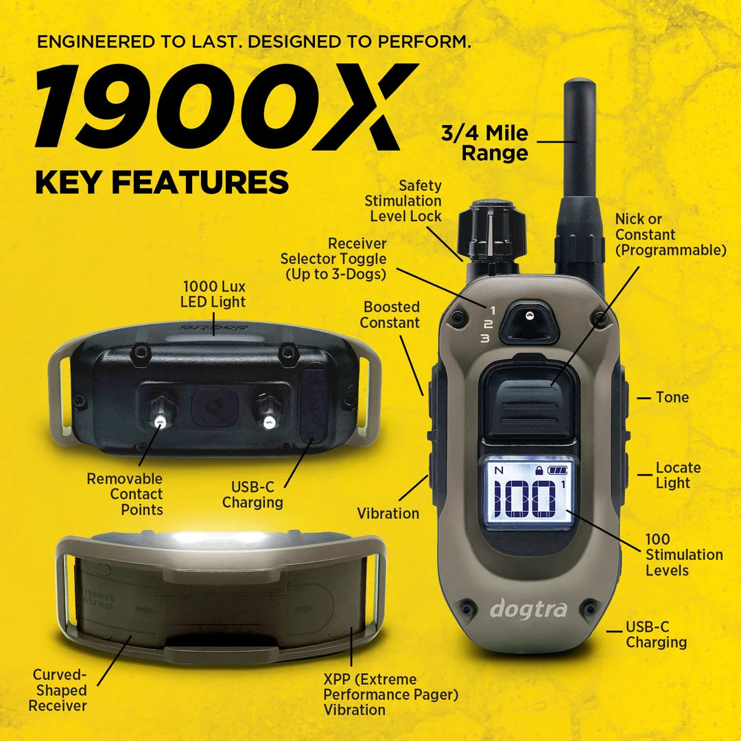 1900X 2-Dog Unit