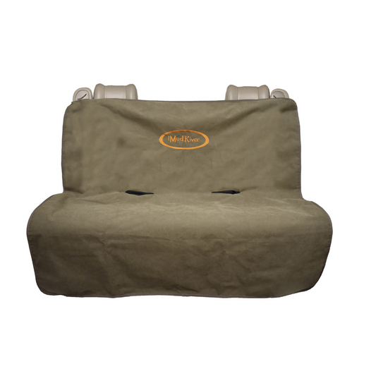 Two Barrel Seat Cover with Seat Belt Openings