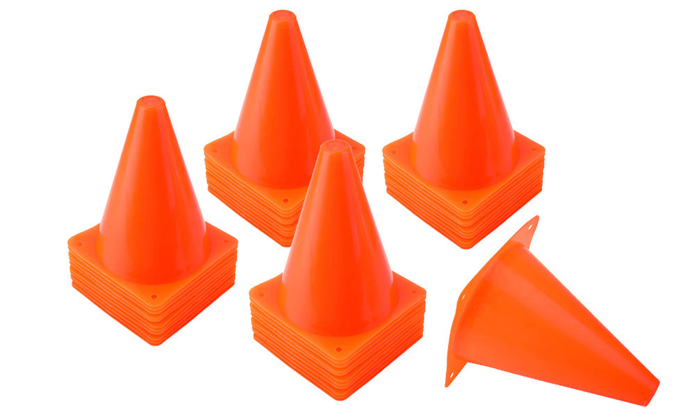 Orange Agility Cone 5 Pack